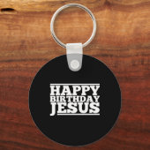 誕生日イエズクリスマス キーホルダー (正面)