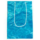 誕生日イエローダックとサングラス ミディアムペーパーバッグ (裏面)