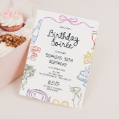 誕生日イタリアンソイレバースデーパーティー 招待状