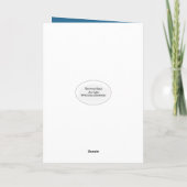 誕生日イルカ カード (裏面)