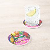 誕生日インコ コースター (側面)