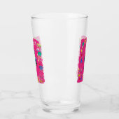 誕生日インコ タンブラーグラス (左)