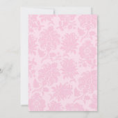 誕生日インパリSweet sixteen 招待状 (裏面)