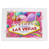 誕生日インファブルラスベガス抱き枕 ラージペーパーバッグ (正面)