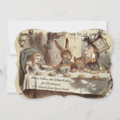 誕生日インワンダーランド招待状 招待状 (裏面)