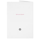 誕生日ウィッシュカード (裏面)