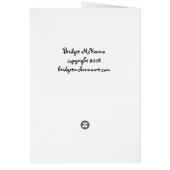 誕生日ウィッシュカード (裏面)