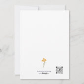 誕生日ウィッシュフローラ誕生日カード シーズンカード (裏面)