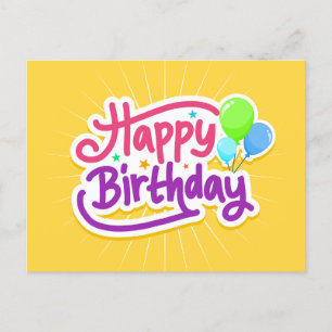 誕生日ウィッシュ葉書 シーズンポストカード