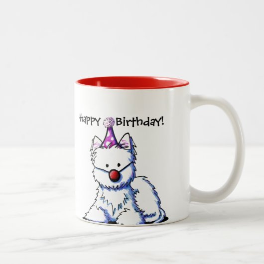 誕生日ウェスティムグ ツートーンマグカップ (右)