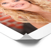 誕生日ウェルカム18フォトコラージュカスタム ポスター (角)