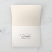 誕生日ウォーターカラーウィンターマウンテンバレー カード (内部)