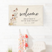 誕生日エレガントバナー 横断幕 (インサイチュ)