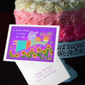 誕生日エンジェル折り畳みグリーティングカード カード