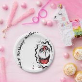 誕生日オリエンタルカップケーキ ペーパープレート (パーティー)