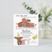 誕生日オンザファームウォーターカラーカウピッグバーン (スタンド正面)