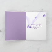 誕生日オータムムブーケ カード (内部)