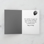 誕生日オールドマン顔 カード (内部)