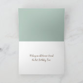 誕生日オールドレディースオンパークベンチ カード (内部)