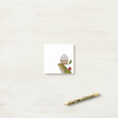 誕生日カエル投稿ノート ポストイット (デスク上)