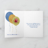 誕生日カクテルオンザテラスオンザヴィラ カード (内部)