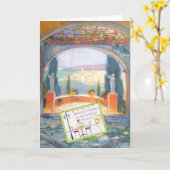 誕生日カクテルオンザテラスオンザヴィラ カード (黄色い花)