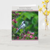 誕生日カスタマイズ:  カード (黄色い花)