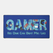 誕生日カスタムの父の日の贈り物 デスクマット (正面)