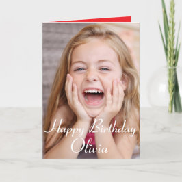 誕生日カスタムカード、ハッピーバースデーカード サンキューカード