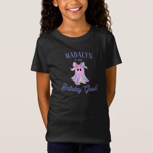 誕生日カスタムグール Tシャツ (正面)