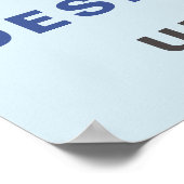 誕生日カスタムサインチュガチュガチョーショオテーマ ポスター (角)