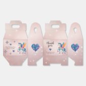 誕生日カスタムスワーリングユニコーン フェイバーボックス (見開き)