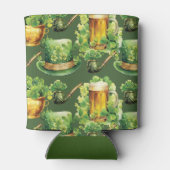 誕生日カスタムセントパトリックのデイ応援ビアーズ 缶クーラー (裏面)