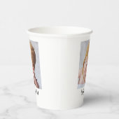 誕生日カスタムパーティー写真ギフトパーティー装飾 紙コップ (右)