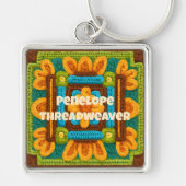 誕生日カスタムプレゼントお母さんおばあちゃん キーホルダー (正面)