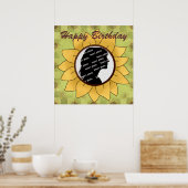 誕生日カスタムポスター ポスター (キッチン)