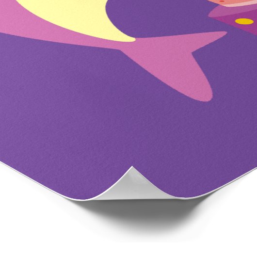 誕生日カスタムマムームアウンティパダディシャーク ポスター (角)