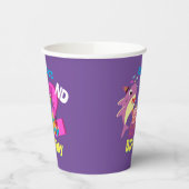 誕生日カスタムマムームアウンティパダディシャーク 紙コップ (左)