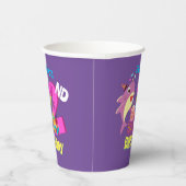 誕生日カスタムマムームアウンティパダディシャーク 紙コップ (右)