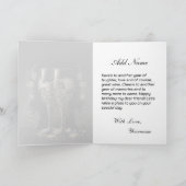 誕生日カスタムメッセージカード カード (内部)