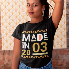 誕生日カスタムレトロ製Tシャツ Tシャツ