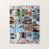 誕生日カスタム写真コラージュ ジグソーパズル (縦)