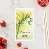 誕生日カスタム紙ナプキンズ (インサイチュ)