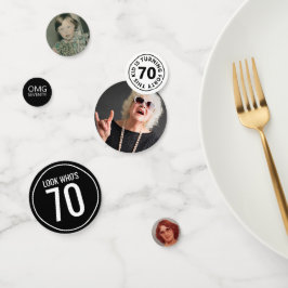 誕生日カスタム紙吹雪 コンフェッティ