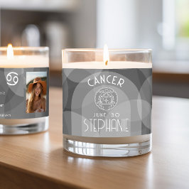 誕生日カスタム〔占星術の〕十二宮図がん – モダンデザイン