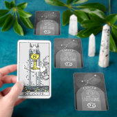 誕生日カスタム〔占星術の〕十二宮図がん – モダンデザイン トランプ (インサイチュ)