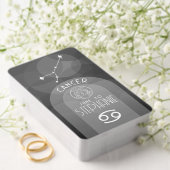 誕生日カスタム〔占星術の〕十二宮図がん – モダンデザイン トランプ (インサイチュ (ウェディング))