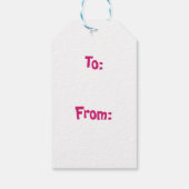 誕生日カップケーキギフトラベル ギフトタグ (裏面)