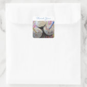 誕生日カップケーキサンキュー スクエアシール (バッグ)