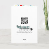 誕生日カップケーキダックスシュント – Winston カード (裏面)